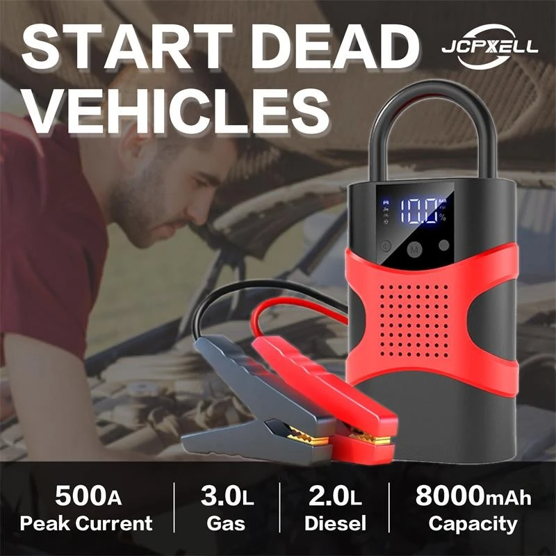 Best Portable Jump Starter With Air Compressor