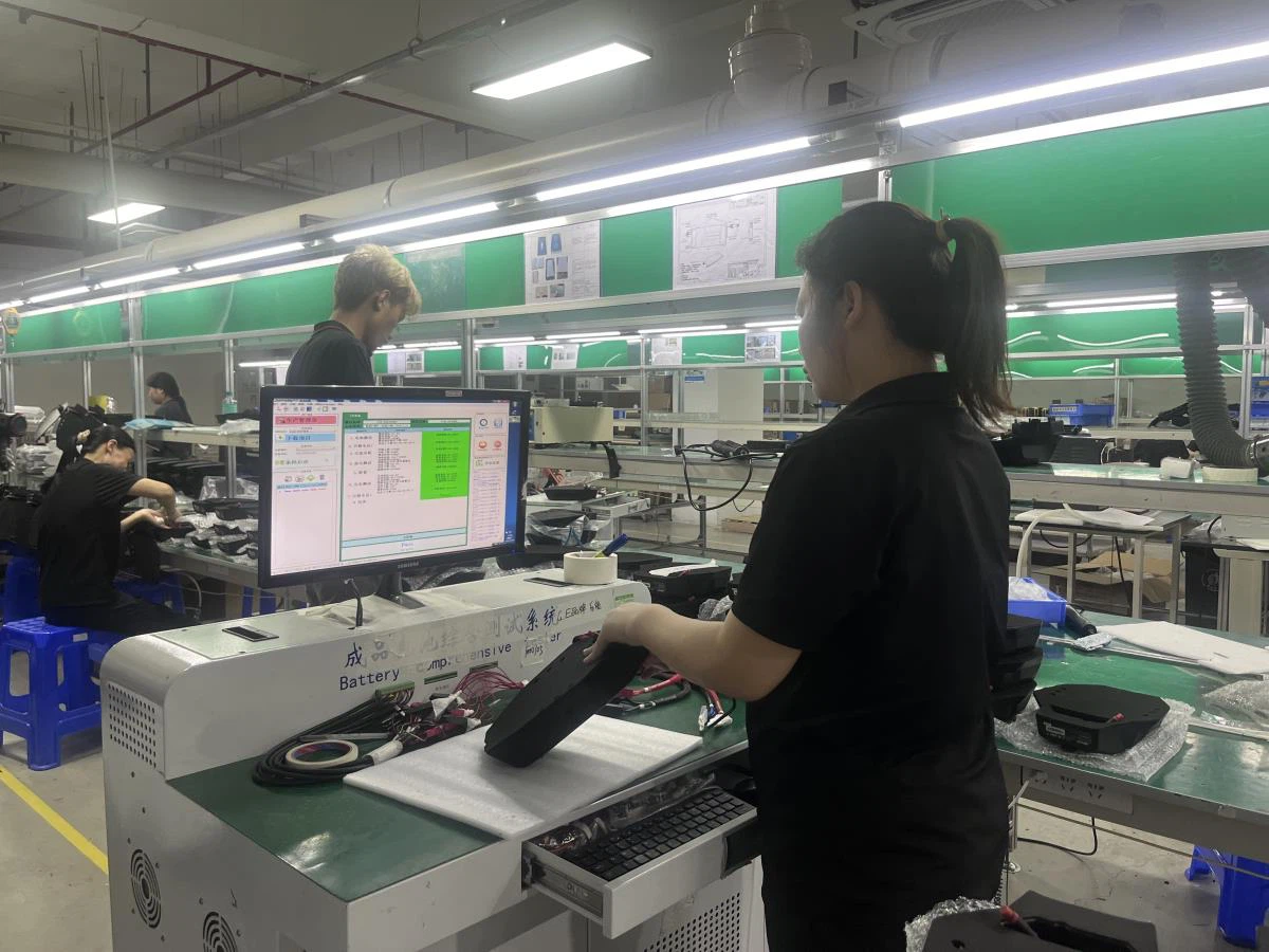 Car jump starter in production